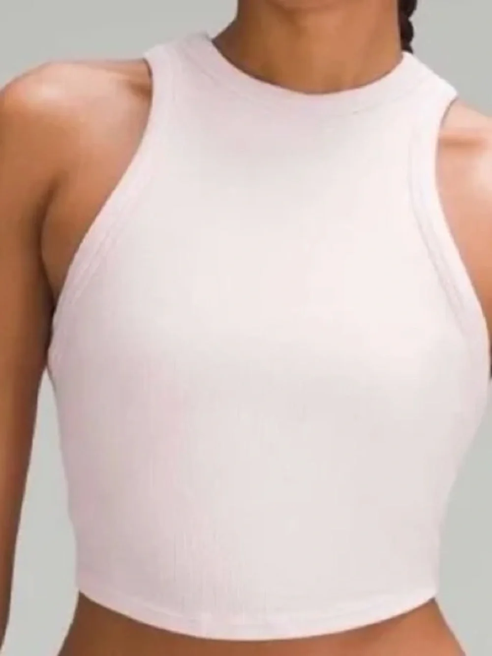 Lululemon hold tight high neck crop top